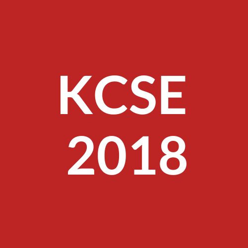 KCSE 2018 PAST PAPERS
